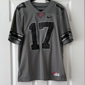 Nike Gray Ohio State Speciality Football Jersey